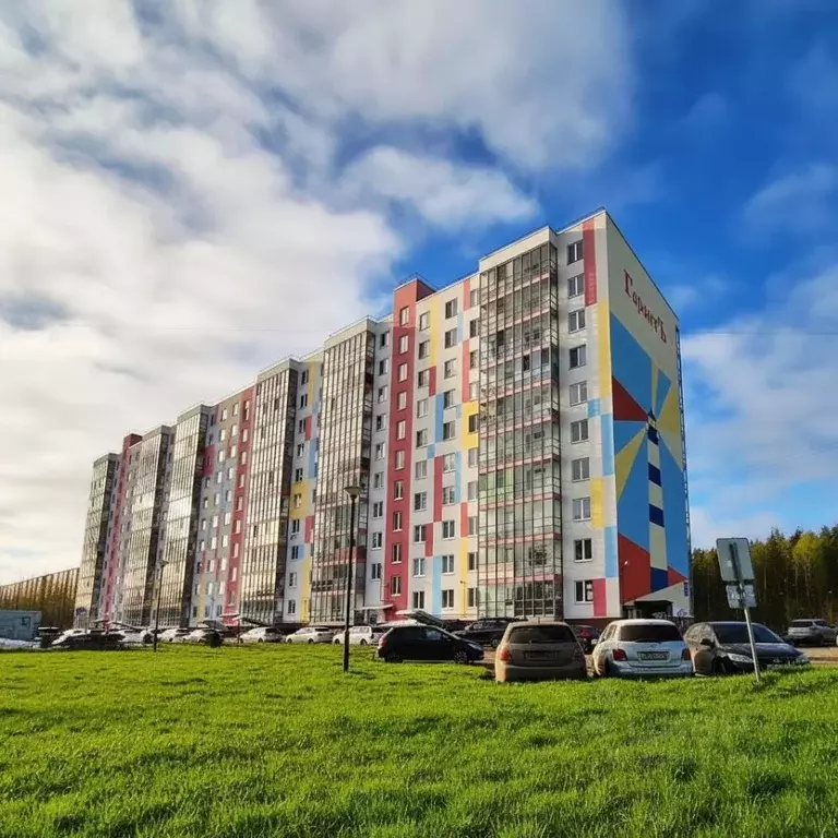 1-к кв. Ленинградская область, Всеволожск ул. Севастопольская, 2к1 ... - Фото 2