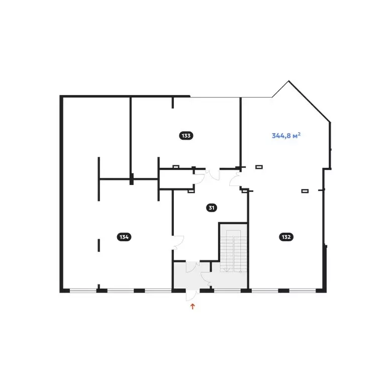 Торговая площадь (392.9 м) - Фото 1