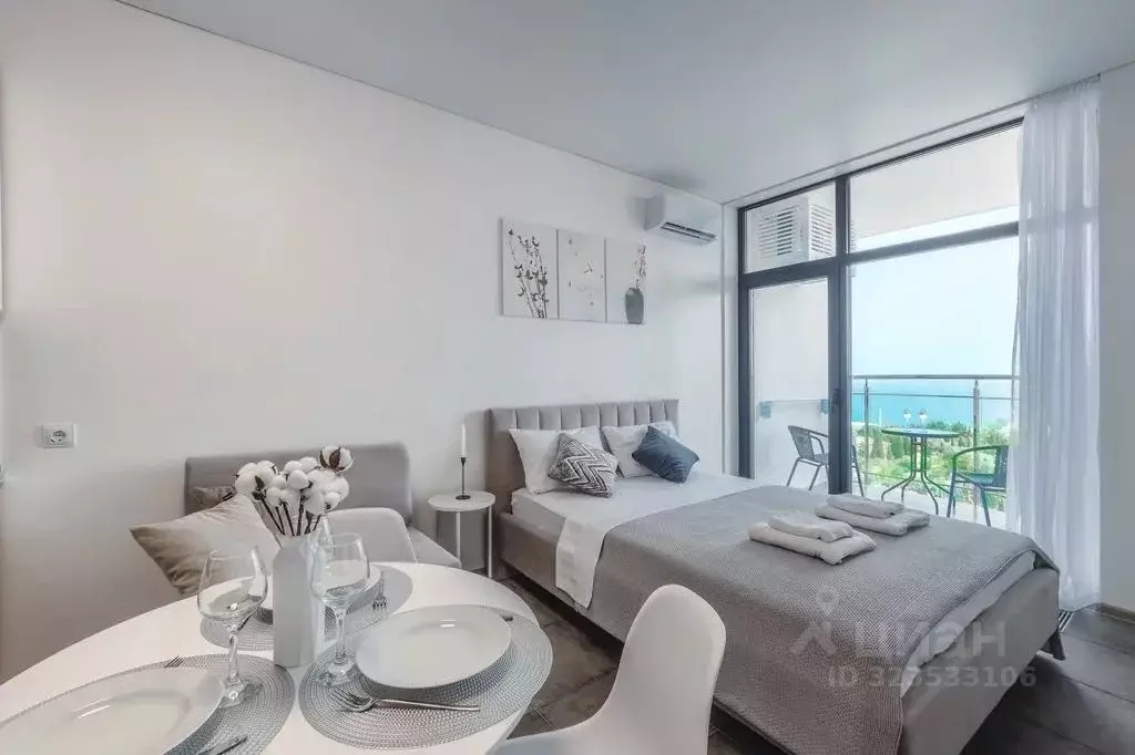 Студия Крым, Алушта ул. Западная, 4к2 (35.0 м) - Фото 1