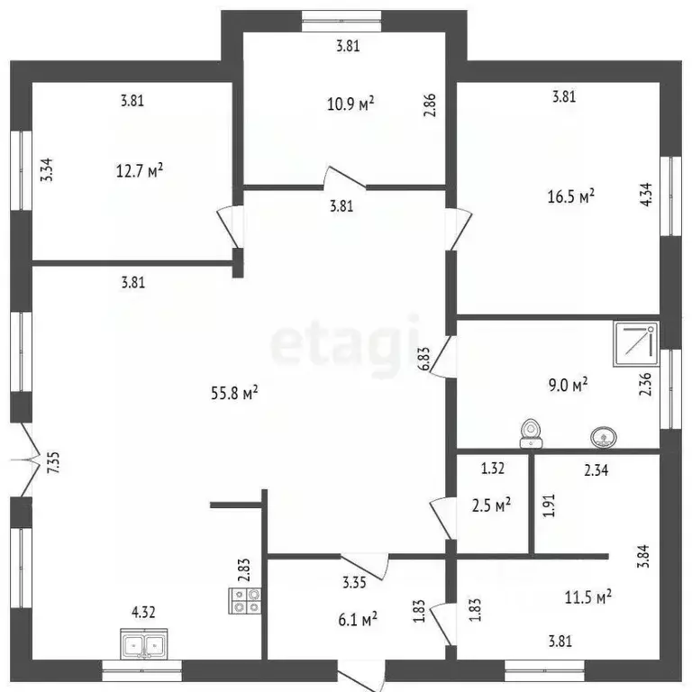 Дом в Ярославская область, Ярославский муниципальный округ, д. ... - Фото 2