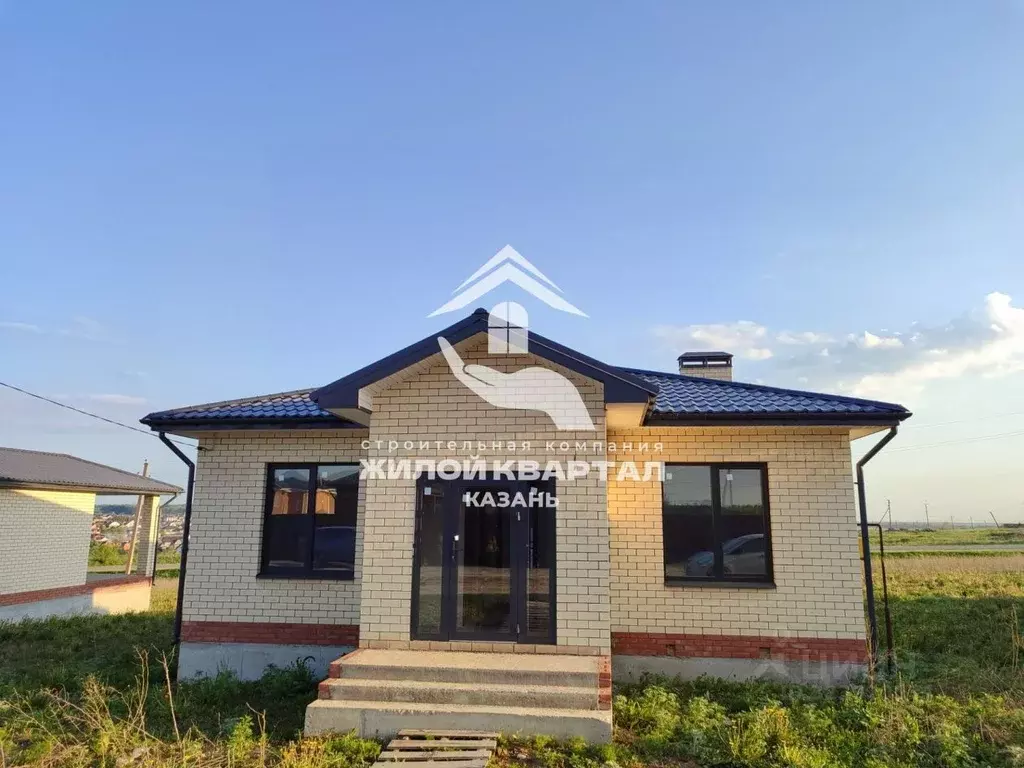 Дом в Татарстан, Высокогорское с/пос, пос. Инеш ул. Абдурахмана ... - Фото 1