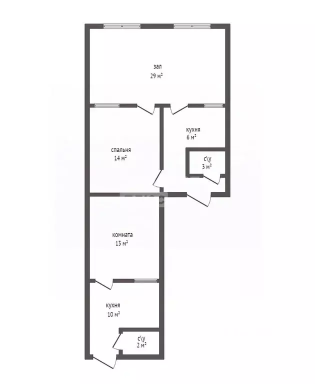 3-к кв. Дагестан, Дербент ул. Гейдара Алиева, 2 (85.0 м) - Фото 1