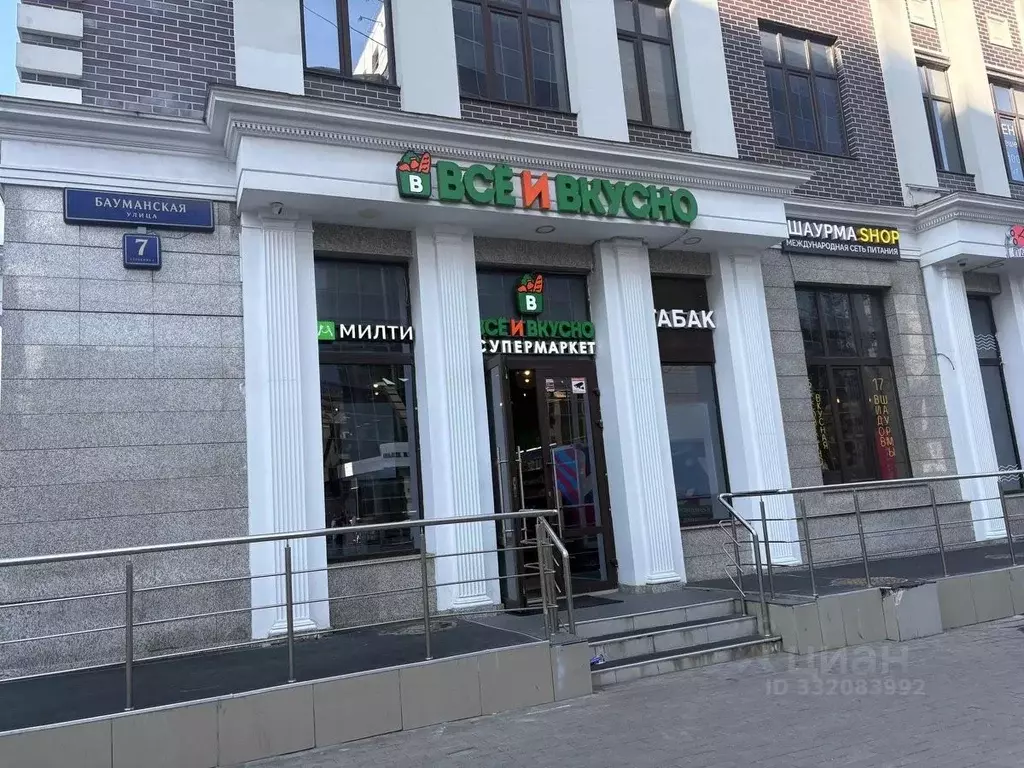 Торговая площадь в Москва Бауманская ул., 7С1 (101 м) - Фото 2
