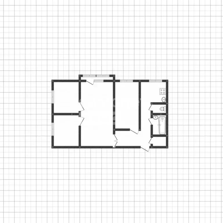 4-к кв. Липецкая область, Липецк ул. Рубена Ибаррури, 3 (64.0 м) - Фото 2