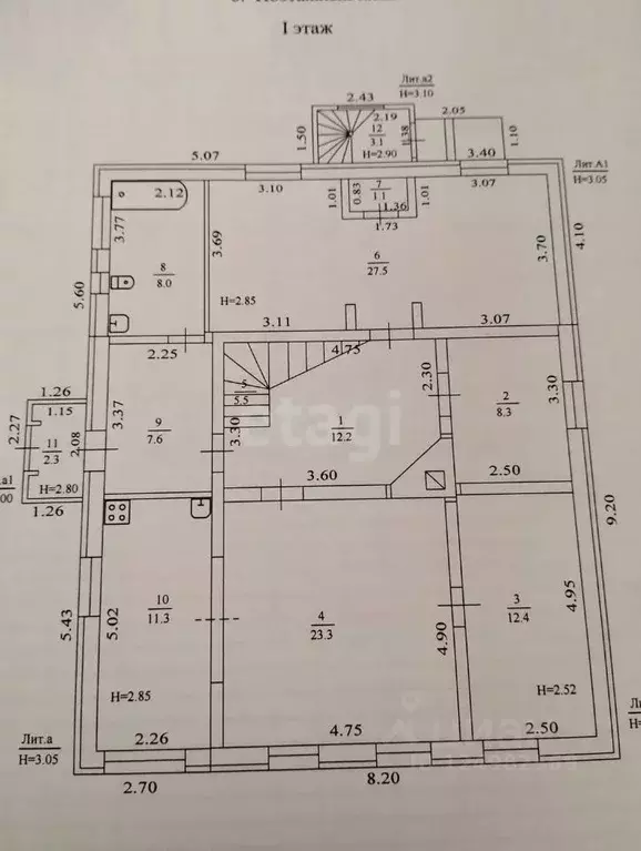 Дом в Краснодарский край, Темрюкский район, пос. Сенной Привокзальная ... - Фото 2