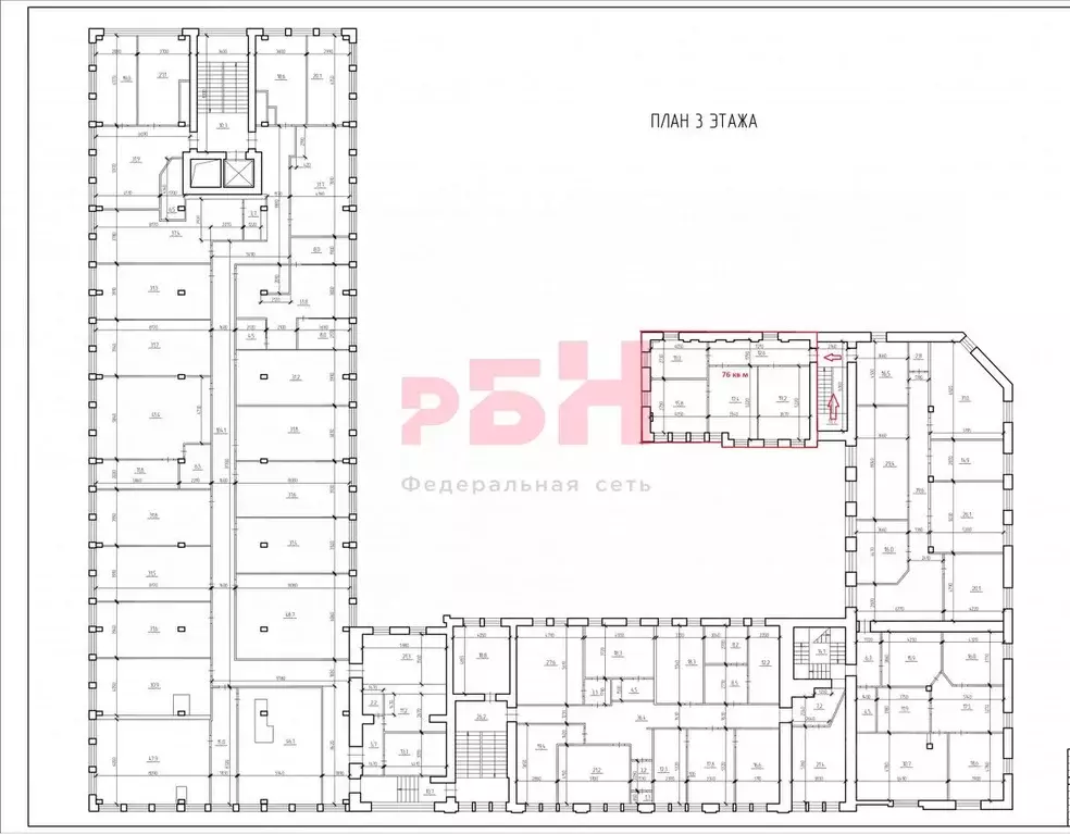 Офис в Самарская область, Самара Рабочая ул., 15 (76 м) - Фото 2