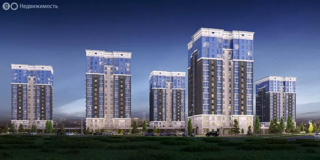 3-комнатная квартира: Засечное, Прибрежный бульвар, 5 (90.6 м) - Фото 1