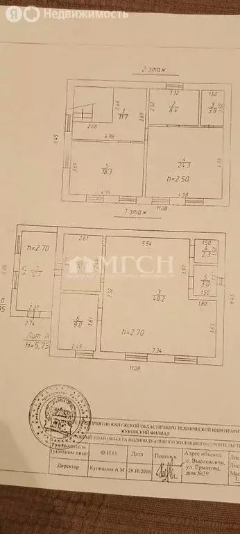 Дом в Высокиничи, улица Ермакова, 39 (151.6 м) - Фото 0