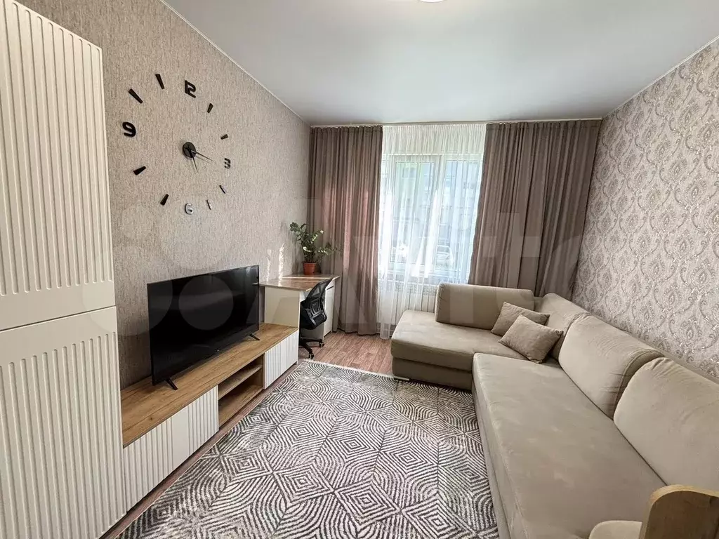 1-к. квартира, 37,1 м, 1/3 эт. - Фото 1