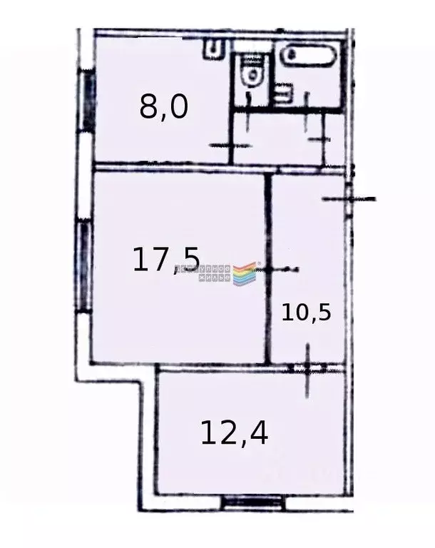 2-к кв. Красноярский край, Красноярск ул. 78-й Добровольческой ... - Фото 2