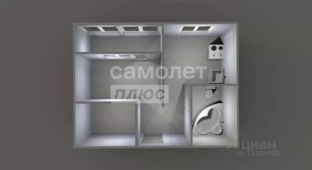 1-к кв. Московская область, Подольск Колхозная ул., 20 (36.0 м) - Фото 1