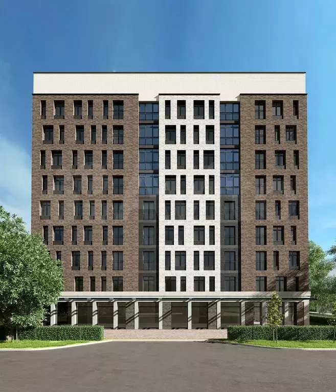 1-к. квартира, 45,1 м, 2/9 эт. - Фото 0