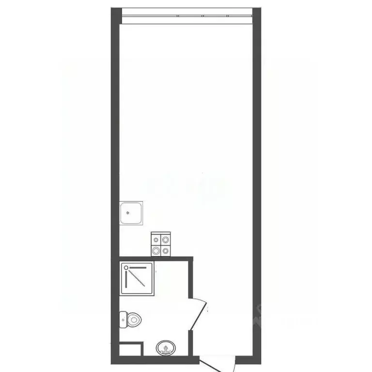 Студия Кемеровская область, Кемерово Лесная Поляна жилрайон, просп. ... - Фото 2