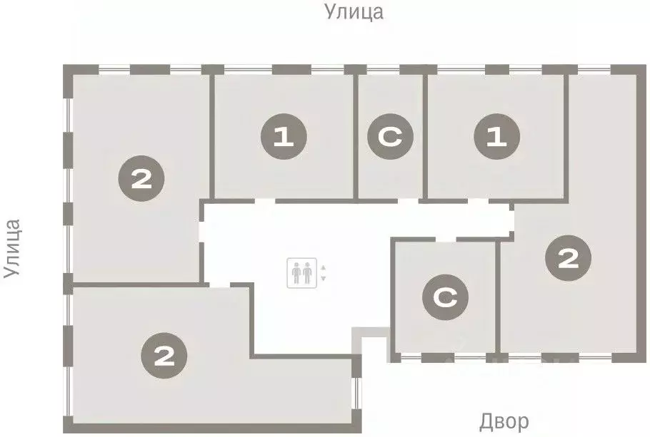 1-к кв. Омская область, Омск  (41.76 м) - Фото 1