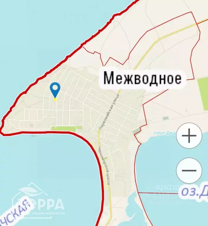 Участок в Крым, Черноморский район, с. Межводное ул. Мира, 2А (12.0 ... - Фото 1