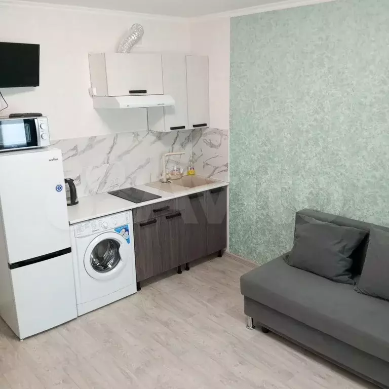 Квартира-студия, 20 м, 1/14 эт. - Фото 1