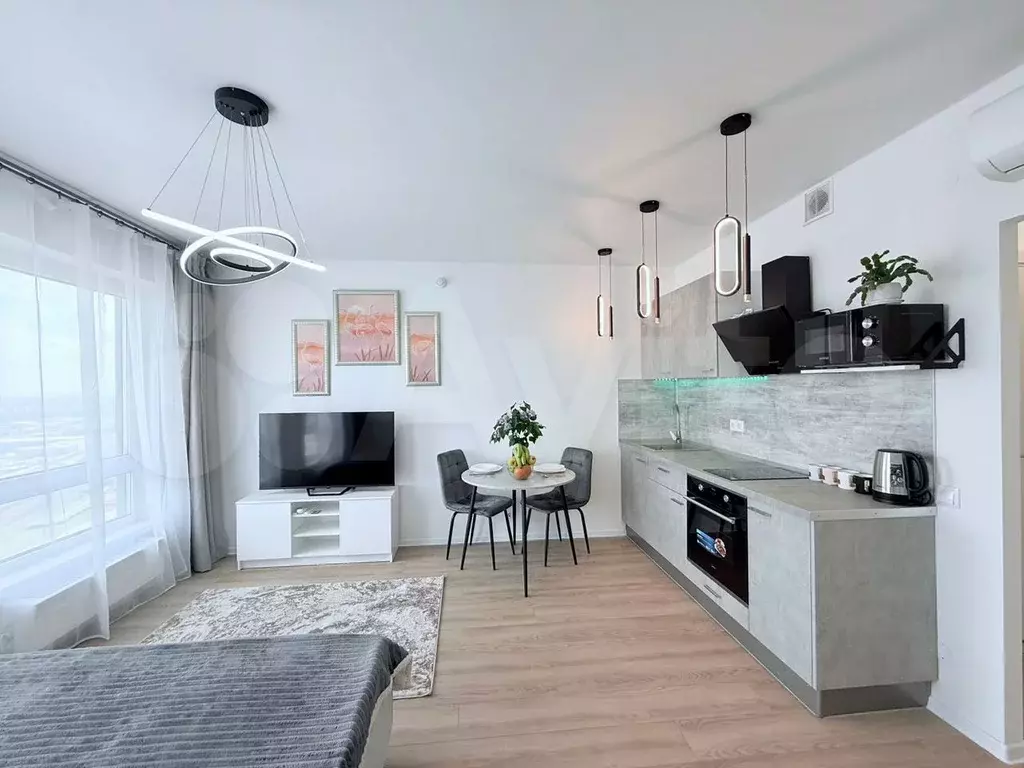 Квартира-студия, 27 м, 28/33 эт. - Фото 1