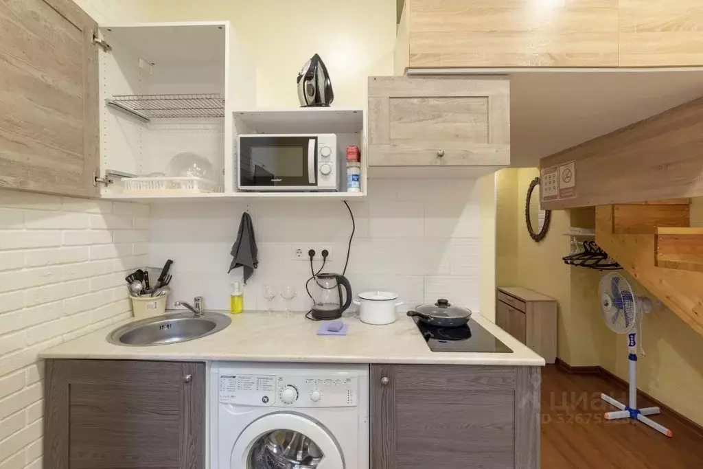 Студия Москва Гостиничная ул., 9 (25.0 м) - Фото 2