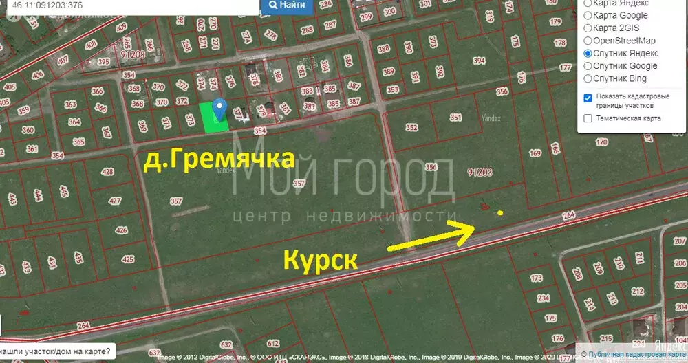 Участок в деревня Гремячка, Екатерининская улица (10 м) - Фото 1