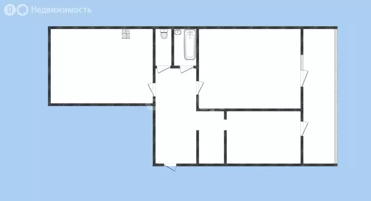 2-комнатная квартира: Черкесск, улица Лободина, 72 (54.4 м) - Фото 1