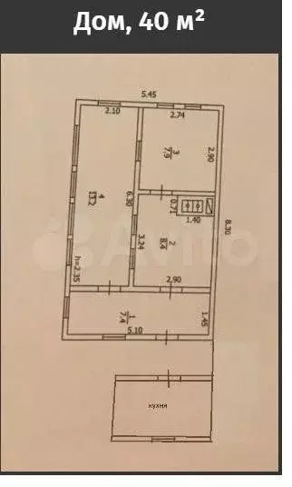 Дом 36,9 м на участке 6 сот. - Фото 0