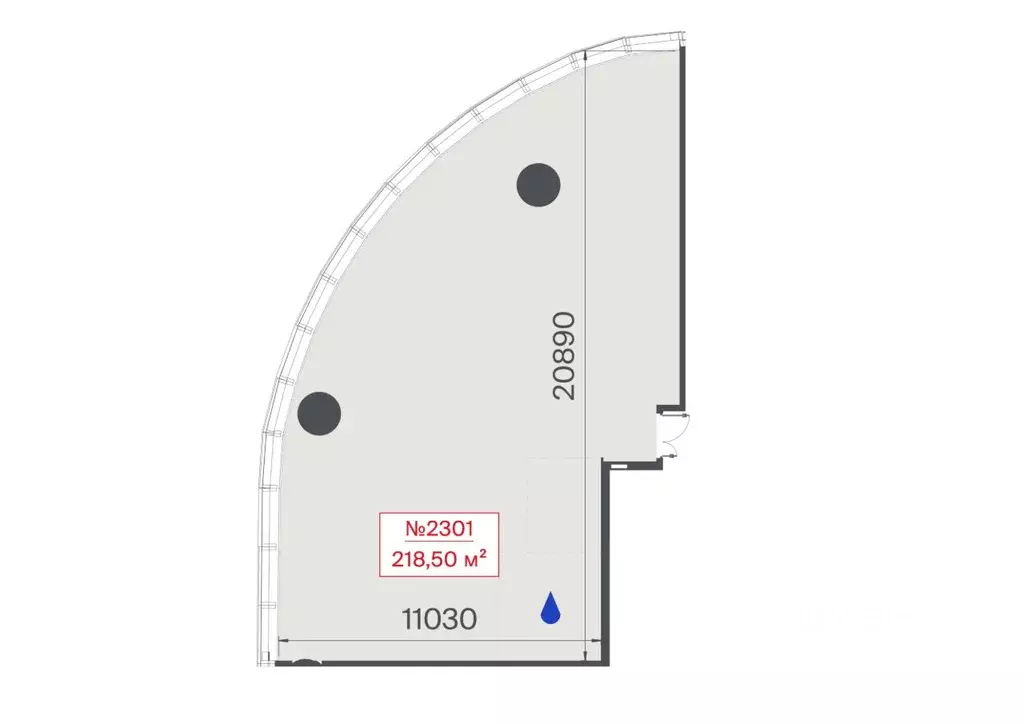 Офис в Москва Шелепихинский туп., 17/1 (219 м) - Фото 2