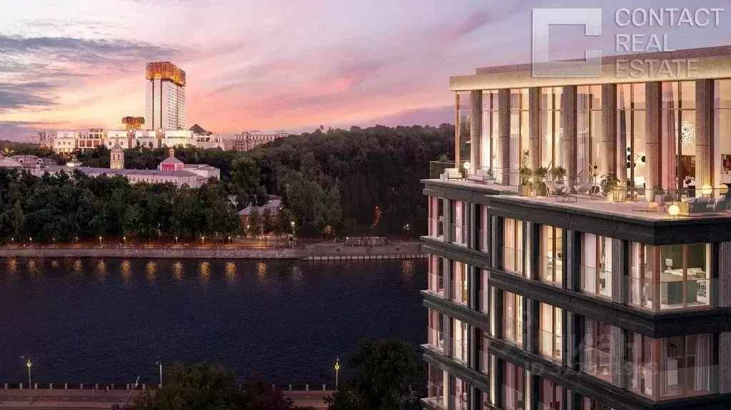 3-к кв. Москва Лужнецкая наб., 2/4 (89.7 м) - Фото 1