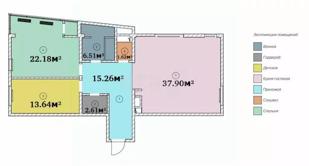 3-к кв. Иркутская область, Иркутск ул. Красных Мадьяр, 31 (100.0 м) - Фото 2