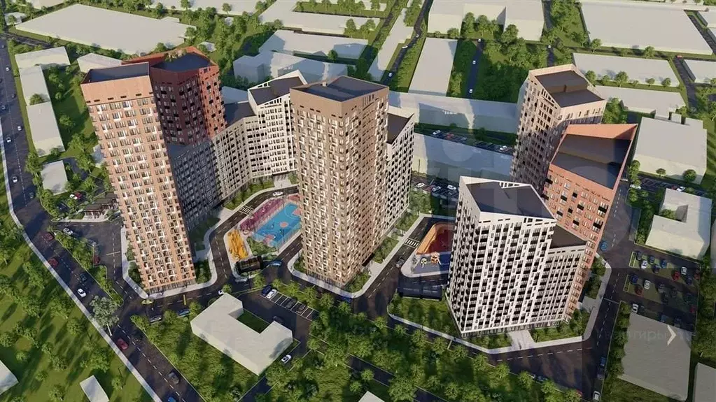 Квартира-студия, 19,1 м, 10/21 эт. - Фото 1