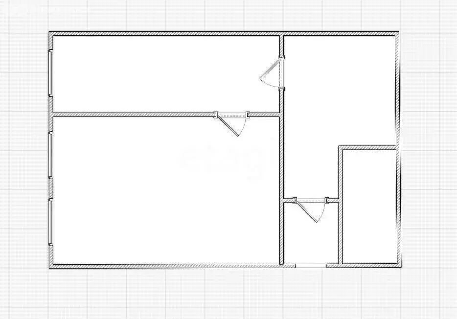 1-комнатная квартира: посёлок Курьяново, Ивановская улица, 4 (31.7 м) - Фото 1