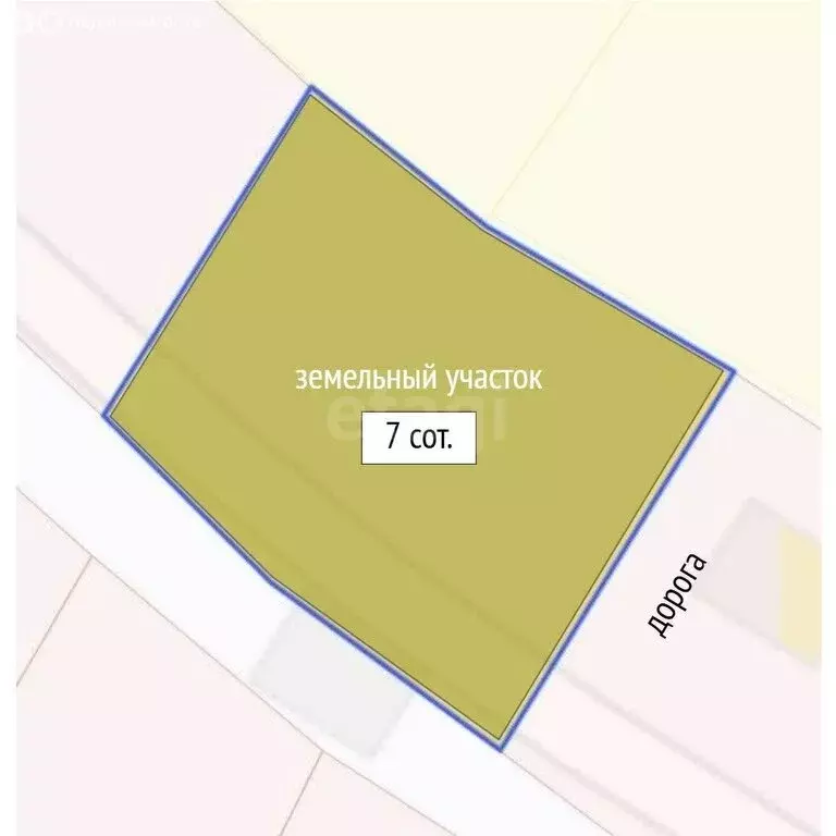Участок в Брянск, СО Рассвет, 732 (6.86 м) - Фото 1