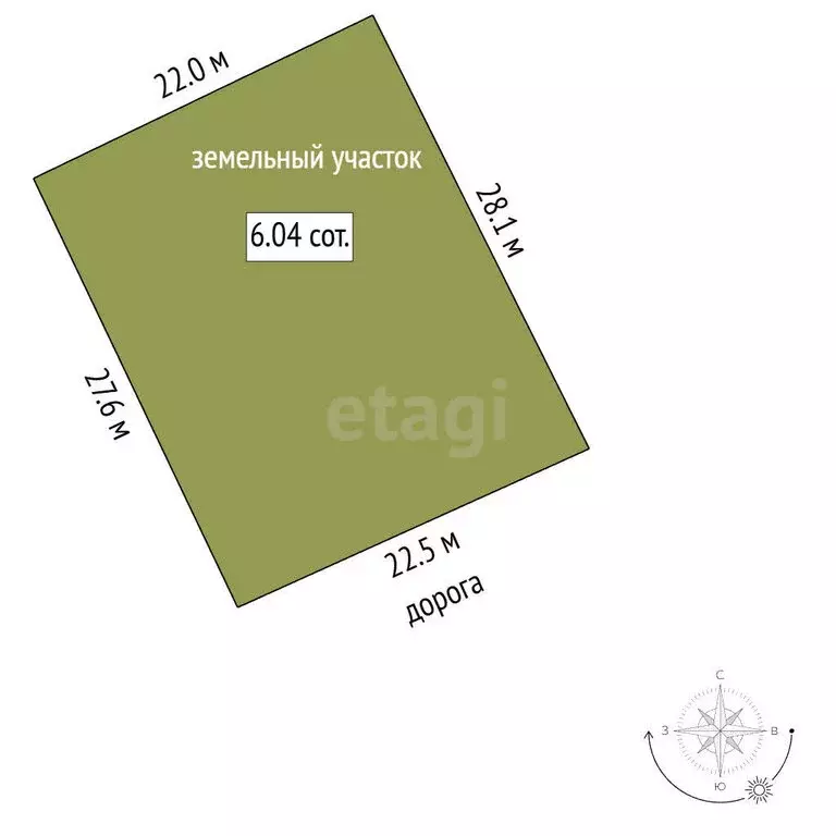 Участок в Омск, территория СОСН Степное имени Е.Ш. Левина, 17-я аллея ... - Фото 1