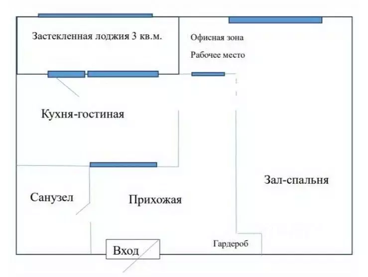 1-к кв. Московская область, Королев Болшево мкр, Бурковский проезд, ... - Фото 2