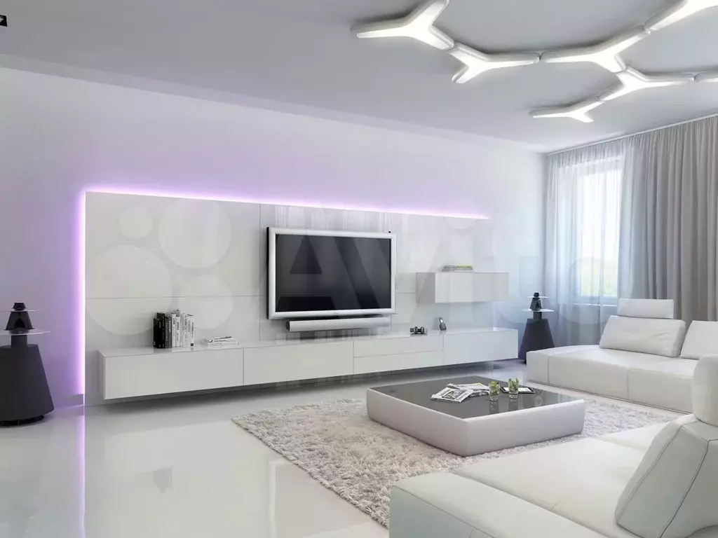 3-к. квартира, 91 м, 5/18 эт. - Фото 0