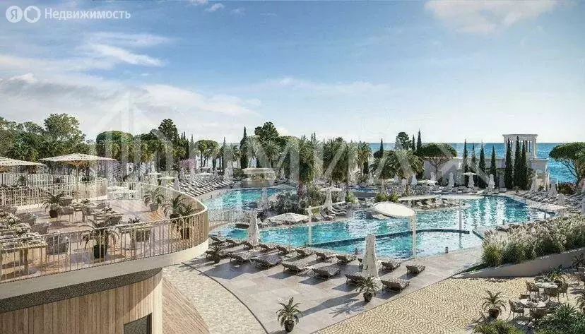 Квартира-студия: Сочи, микрорайон Мамайка, Крымская улица, 44с1 (24 м) - Фото 1