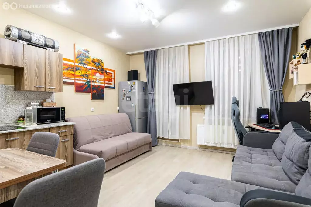 Квартира-студия: Санкт-Петербург, проспект Маршала Блюхера, 7к2 (26.9 ... - Фото 2