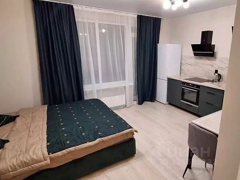 Студия Санкт-Петербург ул. Среднерогатская, 11к2 (26.7 м) - Фото 1