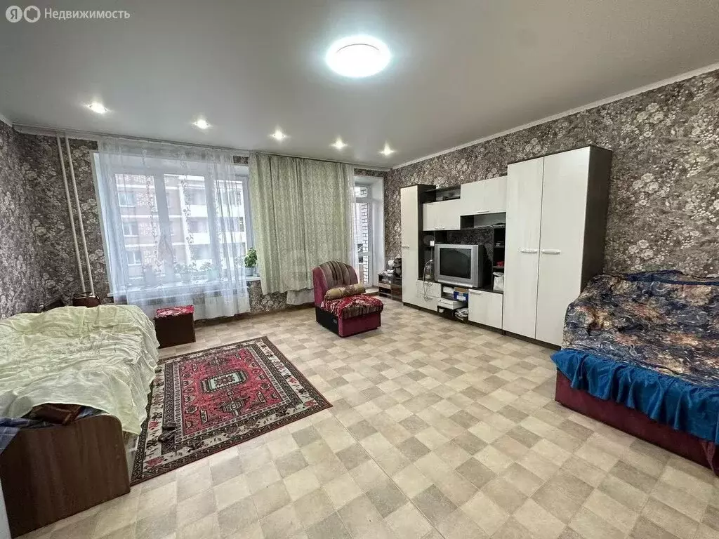 Квартира-студия: Абакан, микрорайон Нижняя Согра, улица Будённого, 74Ж ... - Фото 1