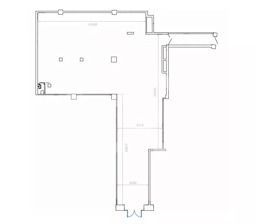 Торговая площадь в Москва Новослободская ул., 19С1 (265 м) - Фото 1