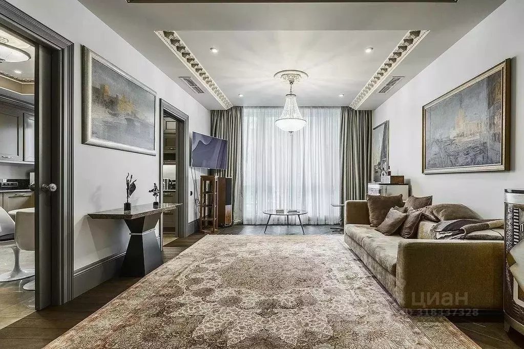 3-к кв. Москва Богословский пер., 12А (132.6 м) - Фото 0