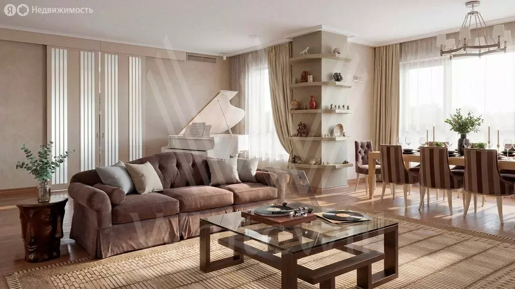 6-комнатная квартира: Москва, улица Улофа Пальме, 7 (492 м) - Фото 1