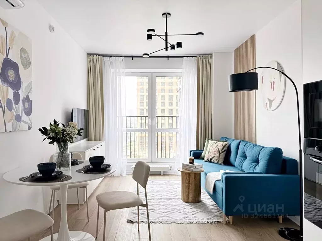 1-к кв. Москва Новоостаповская ул., 7к1 (35.1 м) - Фото 2