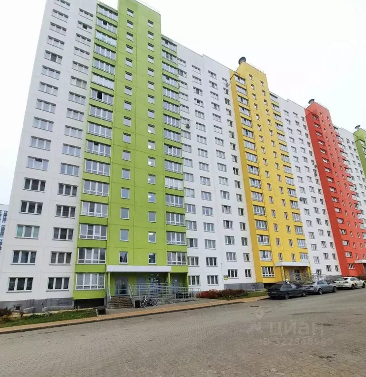 1-к кв. Кировская область, Киров ул. Анжелия Михеева, 16 (51.0 м) - Фото 1