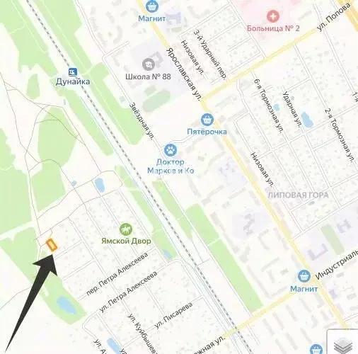 Участок в Ярославская область, Ярославль ул. Семейная, 16Б (6.2 сот.) - Фото 1