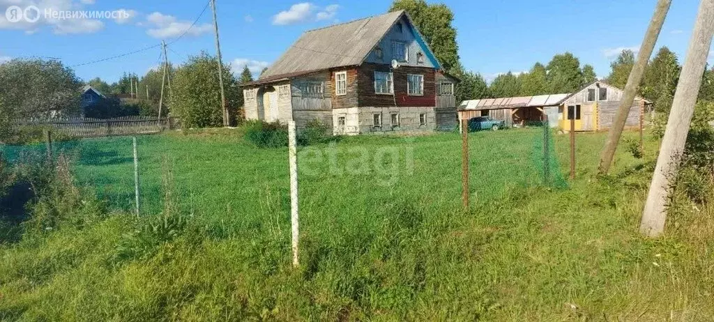 Дом в Архангельская область, Вилегодский муниципальный округ, деревня ... - Фото 1