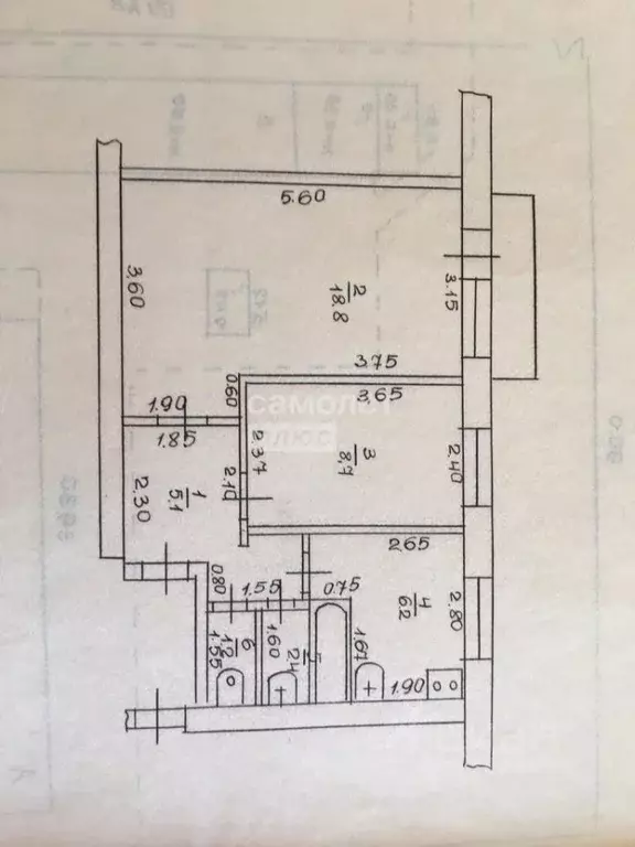 2-к кв. Краснодарский край, Анапа ул. Толстого, 60 (44.0 м) - Фото 2