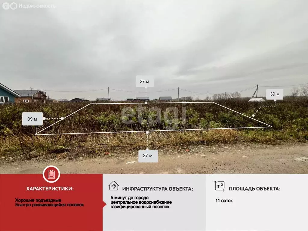 Участок в Архангельская область, Приморский муниципальный округ, ... - Фото 1