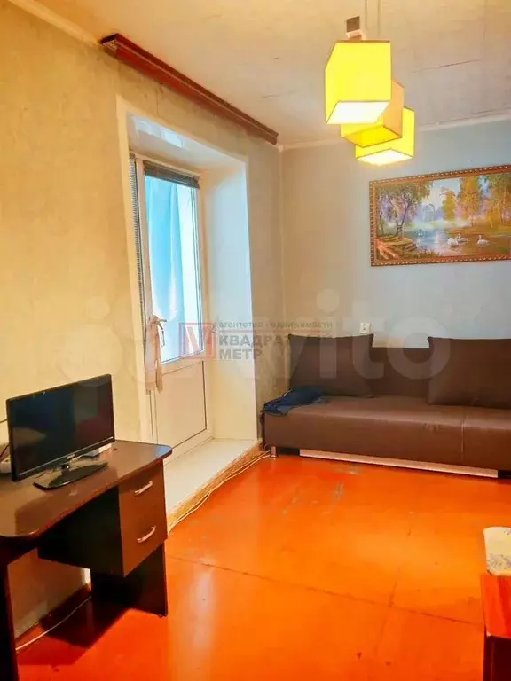 1-к. квартира, 30 м, 4/9 эт. - Фото 1