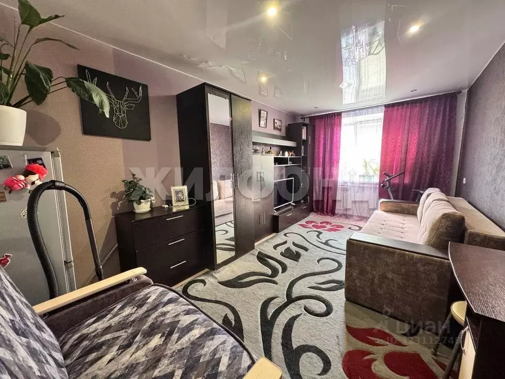 Комната Новосибирская область, Новосибирск ул. Сибиряков-Гвардейцев, ... - Фото 2