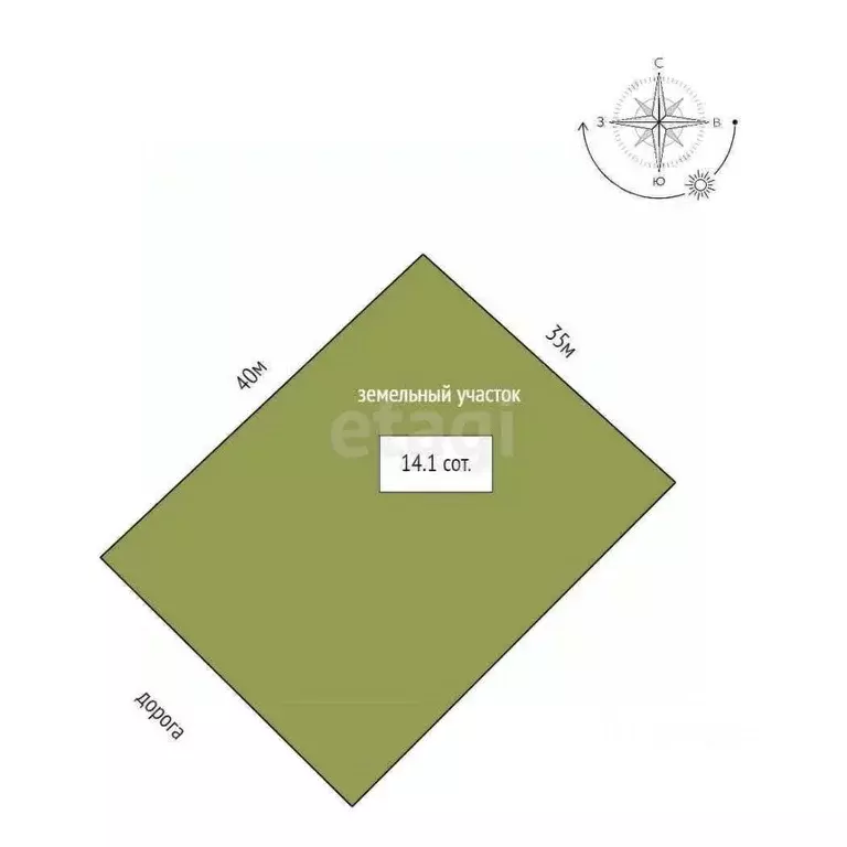 Участок в Калужская область, Калуга городской округ, д. Лихун ул. ... - Фото 2